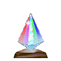 Gif animé bijoux pierre multicolors